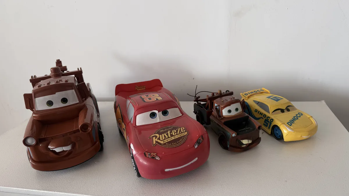 Carrinhos de personagens