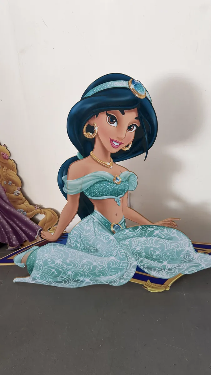 Princesa oriental em painel